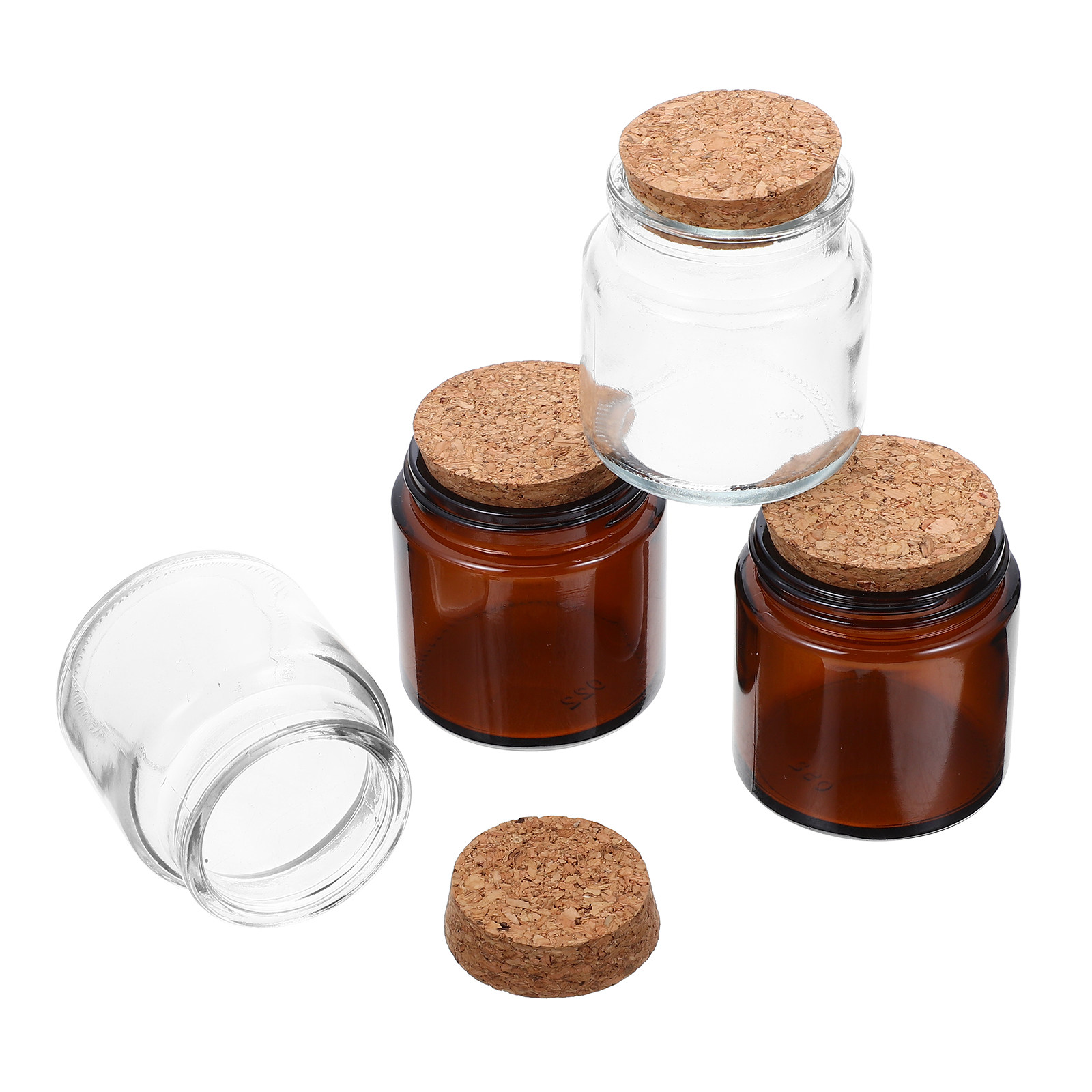 4 шт. толстых стеклянных банок – обзор и цена Candle Making Jars With Lids