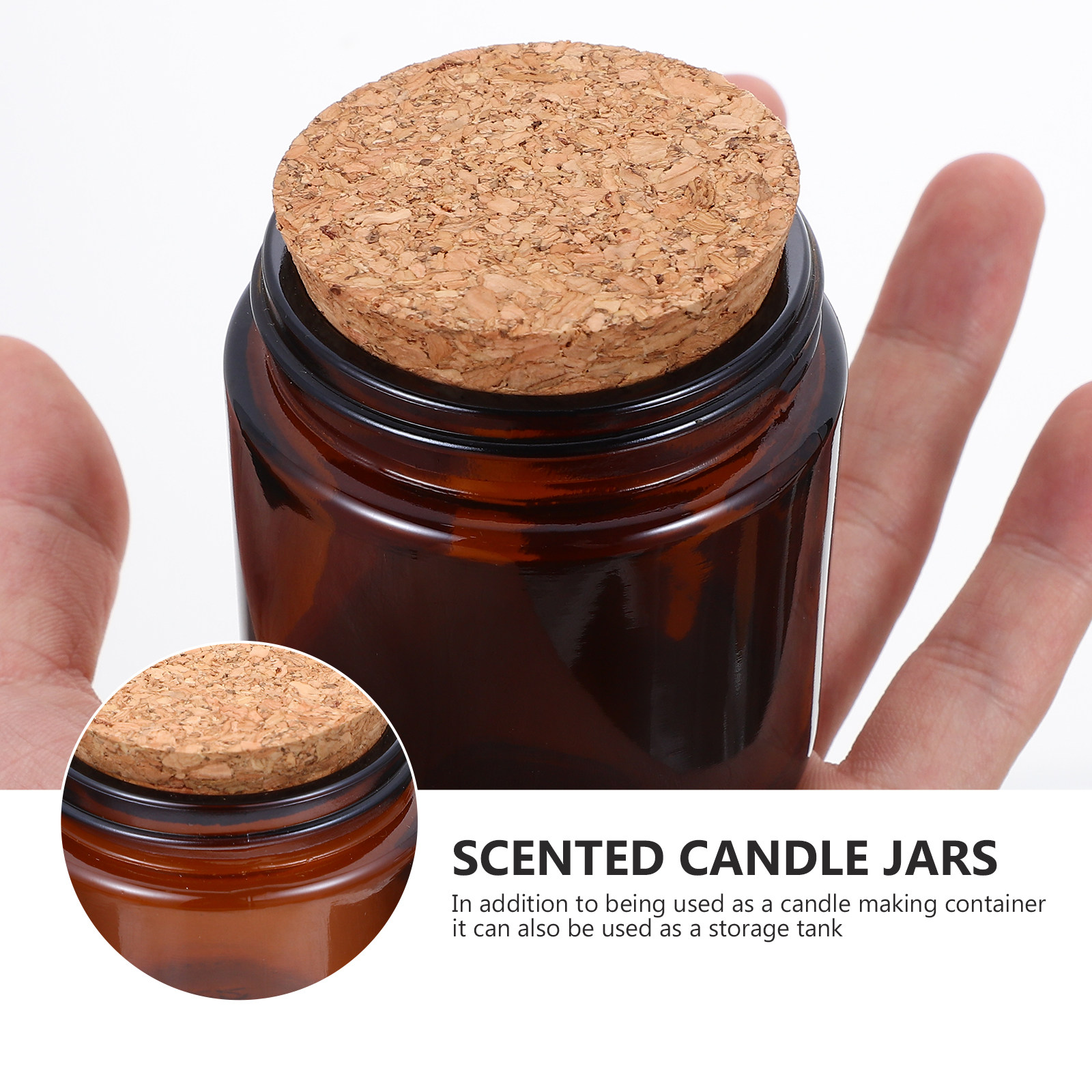 4 шт. толстых стеклянных банок – обзор и цена Candle Making Jars With Lids